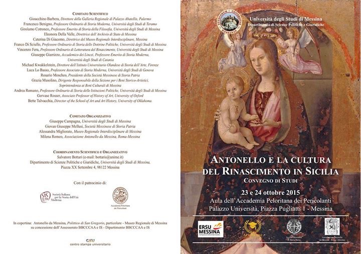 Antonello e la cultura del rinascimento in Sicilia